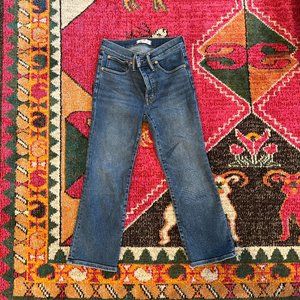 Madewell Cali Demi Boot Jeans Size 27 Petite